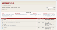 Desktop Screenshot of camperforum.nl